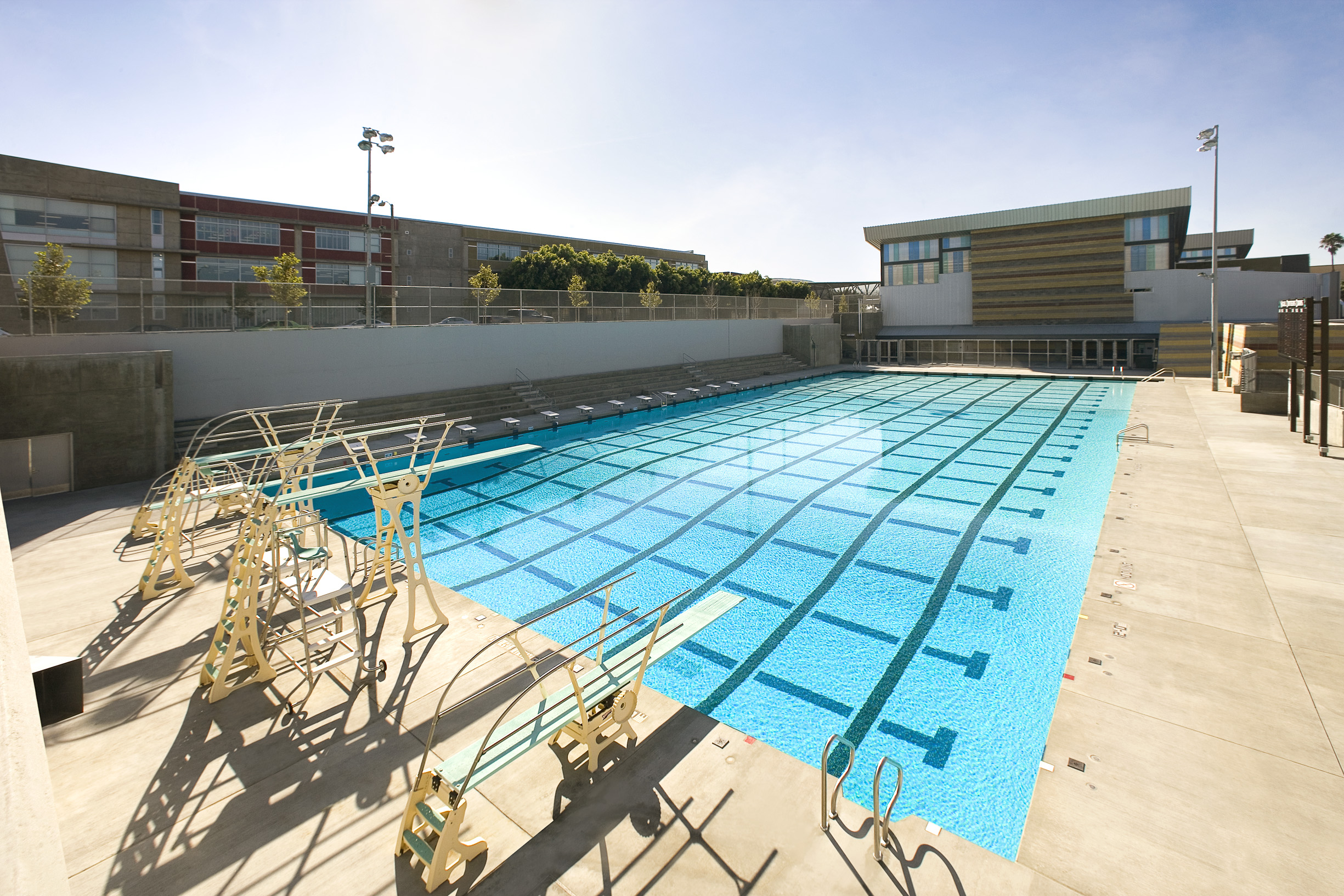 CENTRAL HIGH SCHOOL POOL IN LA