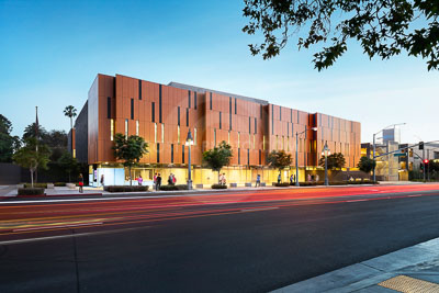 COIL PERFORMING ARTS CENTER DUSK ANGLES