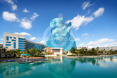 HARD ROCK HOLLYWOOD GUITAR TOWER