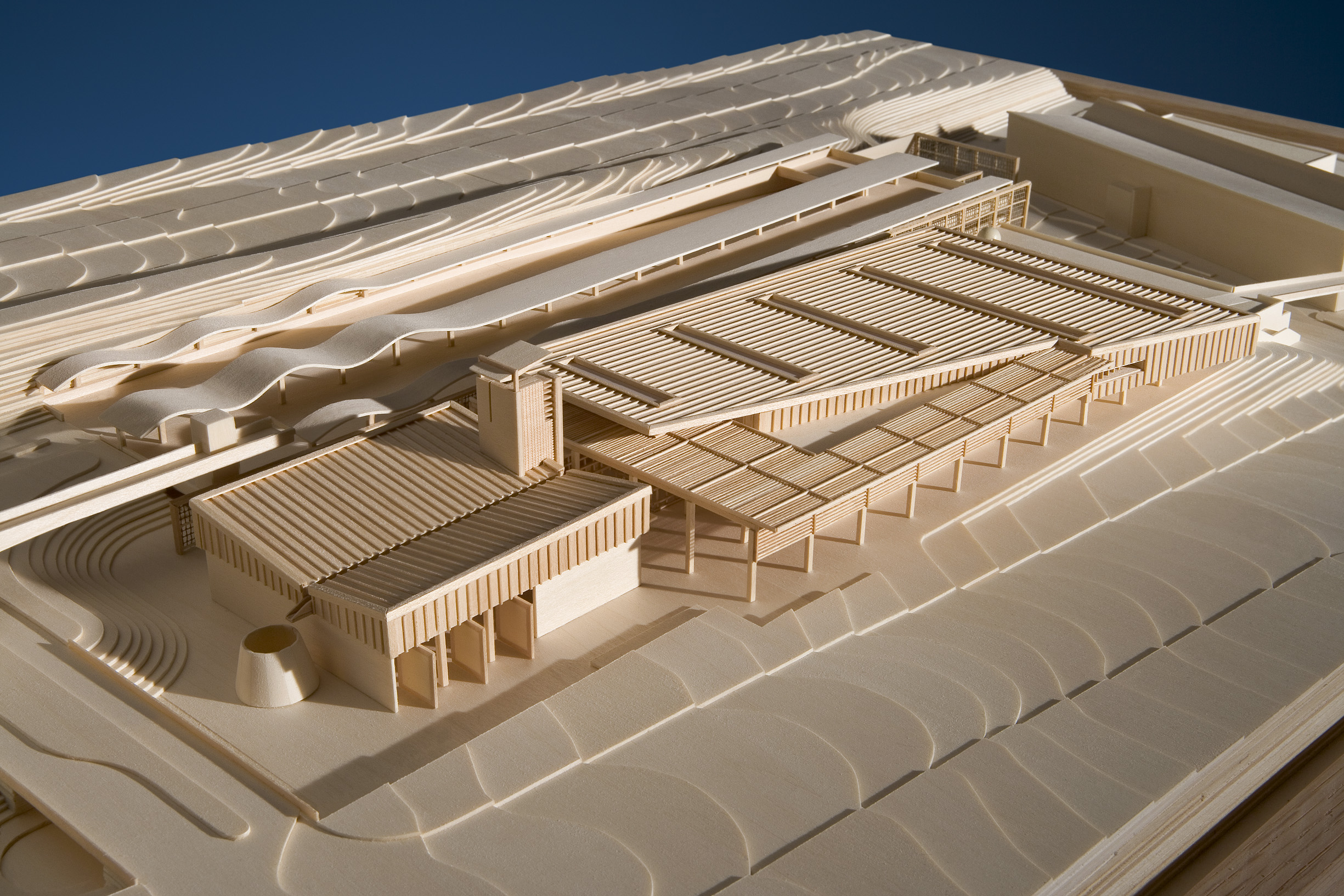 NEWPORT BEACH CITY HALL SCALE MODEL