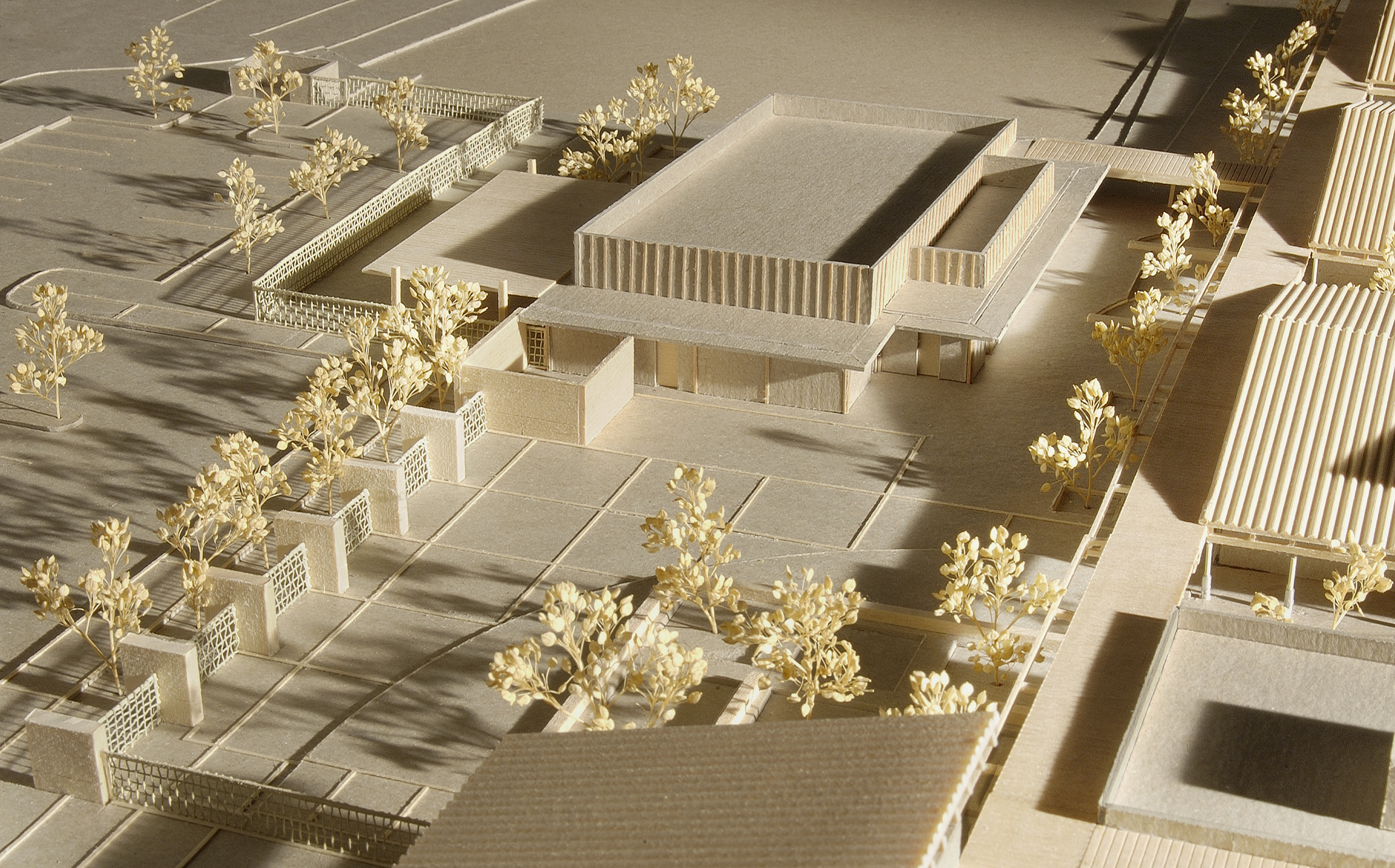 WOODCREST ELEMENTARY SCALE MODEL